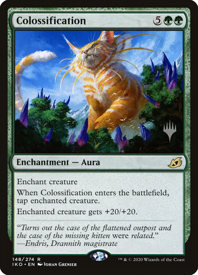 Colossification (Promo Pack) [Ikoria: Lair of Behemoths Promos] | Game Grid - Logan