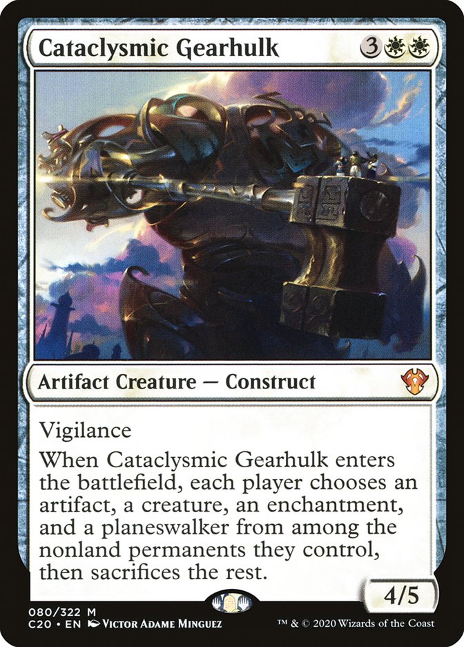 Cataclysmic Gearhulk [Commander 2020] | Game Grid - Logan