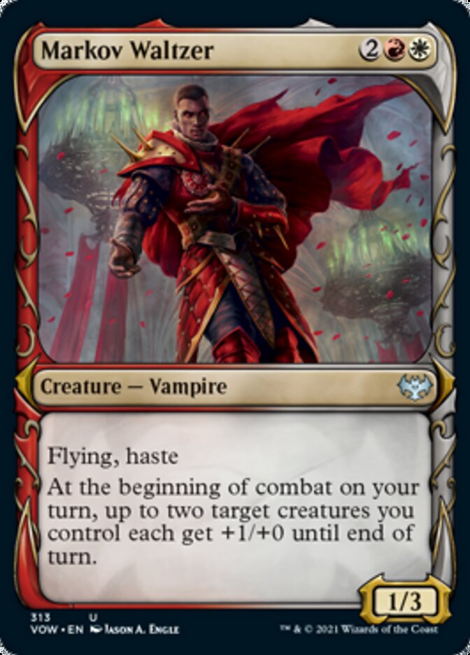 Markov Waltzer (Showcase Fang Frame) [Innistrad: Crimson Vow] | Game Grid - Logan