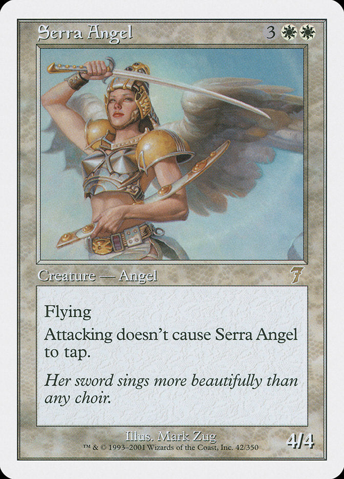 Serra Angel [Seventh Edition] | Game Grid - Logan