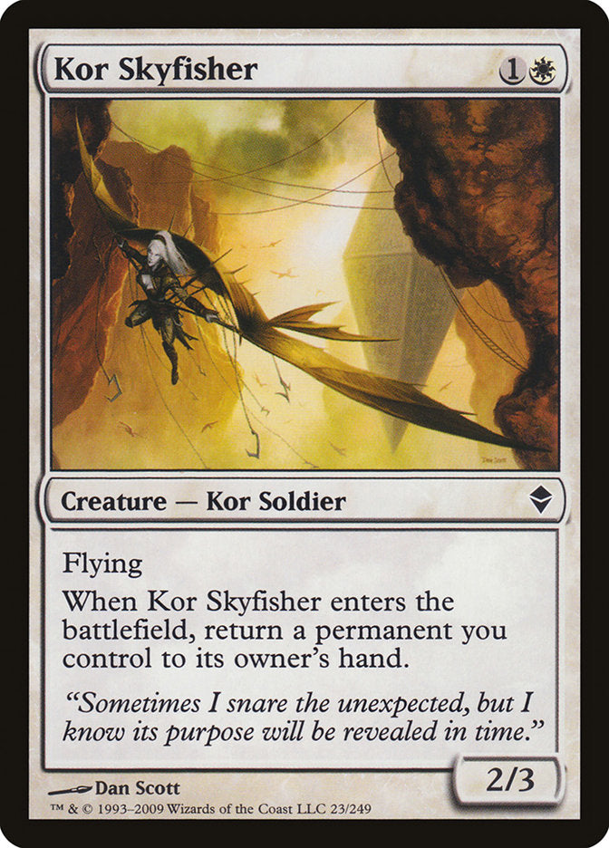 Kor Skyfisher [Zendikar] | Game Grid - Logan