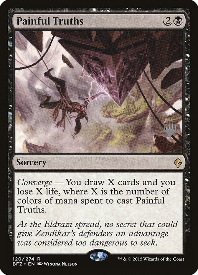 Painful Truths (Promo Pack) [Battle for Zendikar Promos] | Game Grid - Logan