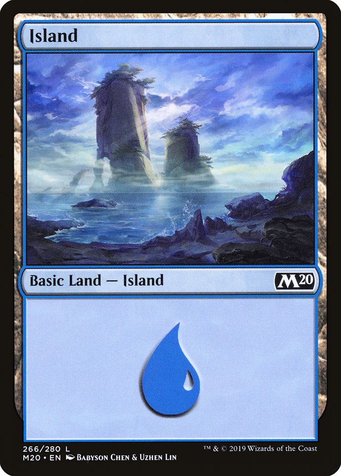 Island (266) [Core Set 2020] | Game Grid - Logan