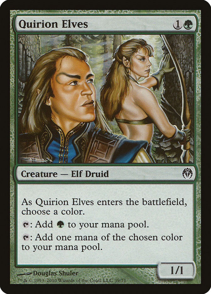 Quirion Elves [Duel Decks: Phyrexia vs. the Coalition] | Game Grid - Logan