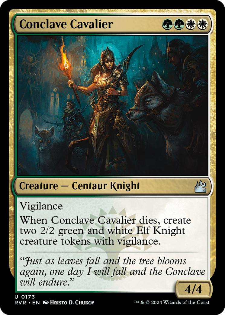 Conclave Cavalier [Ravnica Remastered] | Game Grid - Logan