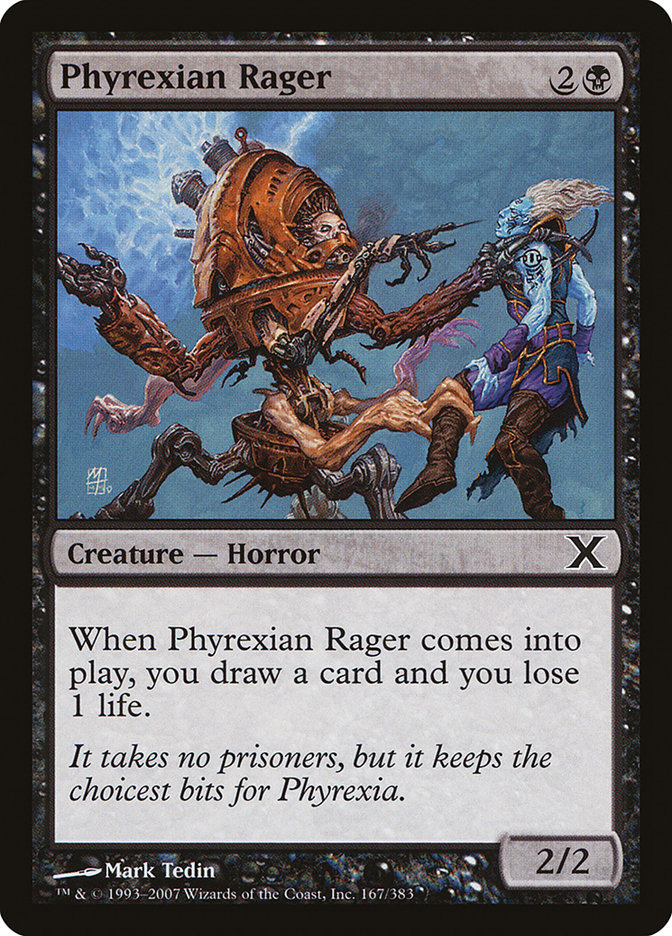 Phyrexian Rager [Tenth Edition] | Game Grid - Logan