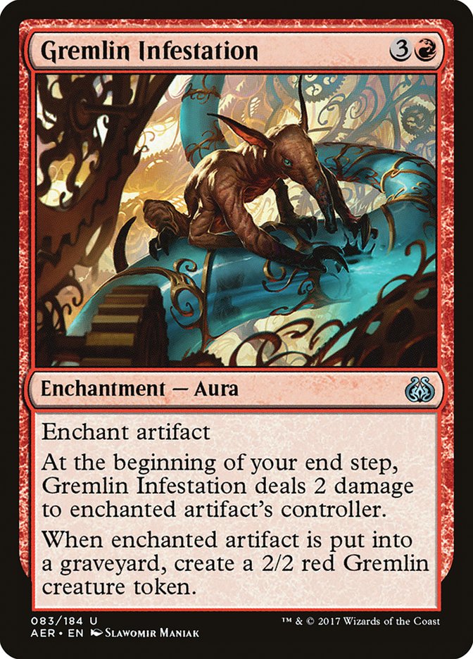 Gremlin Infestation [Aether Revolt] | Game Grid - Logan