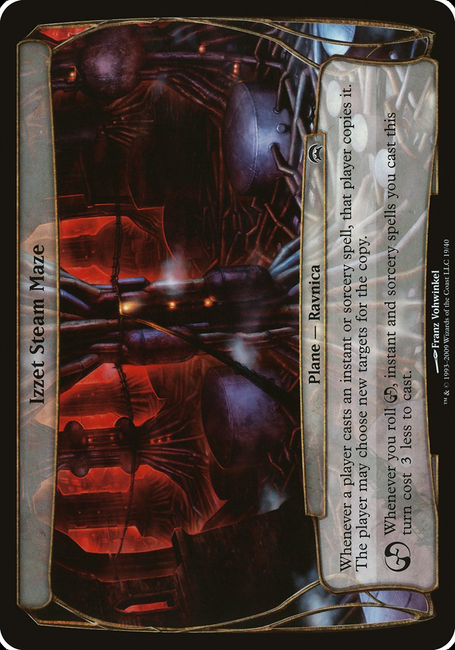 Izzet Steam Maze (Planes) [Planechase Planes] | Game Grid - Logan