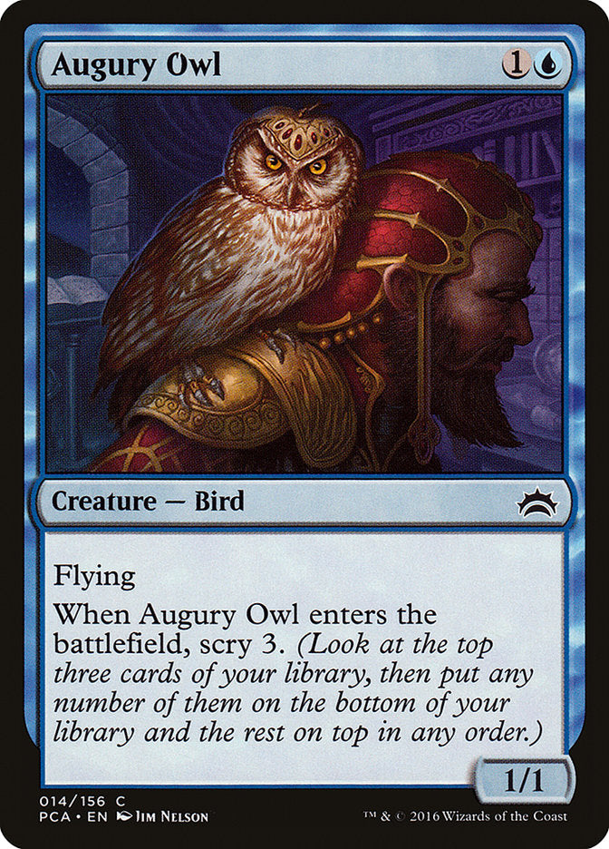 Augury Owl [Planechase Anthology] | Game Grid - Logan