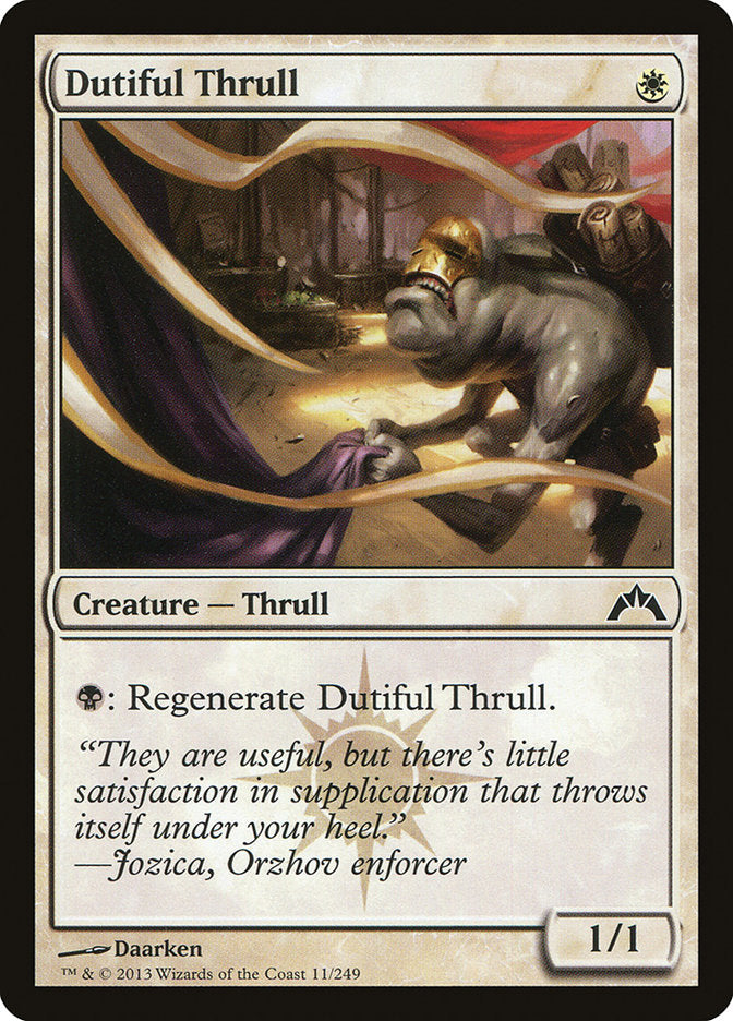 Dutiful Thrull [Gatecrash] | Game Grid - Logan