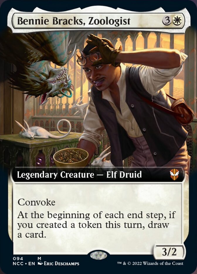 Bennie Bracks, Zoologist (Extended Art) [Streets of New Capenna Commander] | Game Grid - Logan