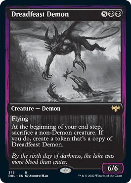 Dreadfeast Demon [Innistrad: Double Feature] | Game Grid - Logan