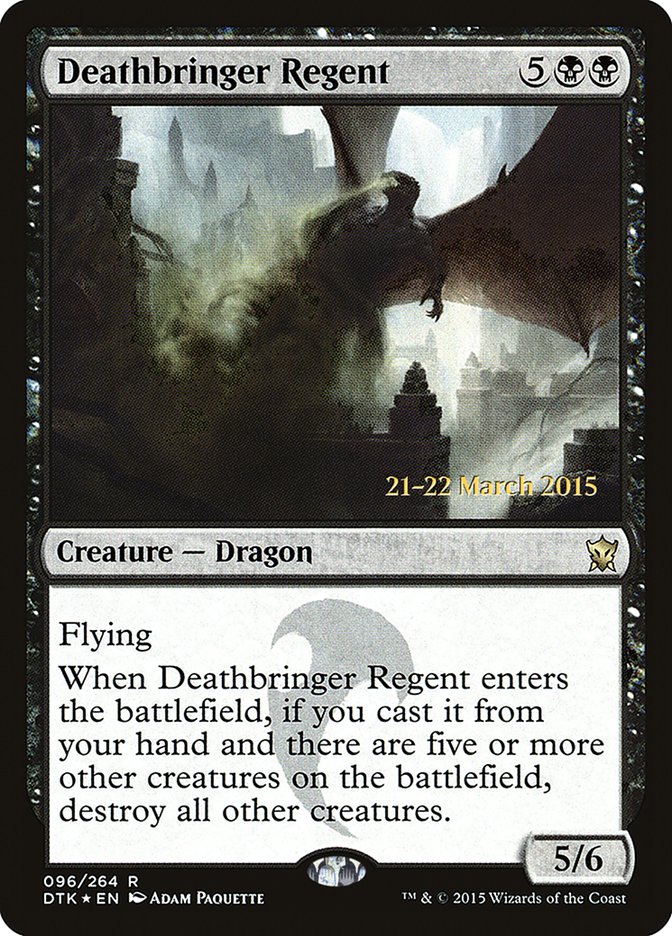 Deathbringer Regent [Dragons of Tarkir Prerelease Promos] | Game Grid - Logan