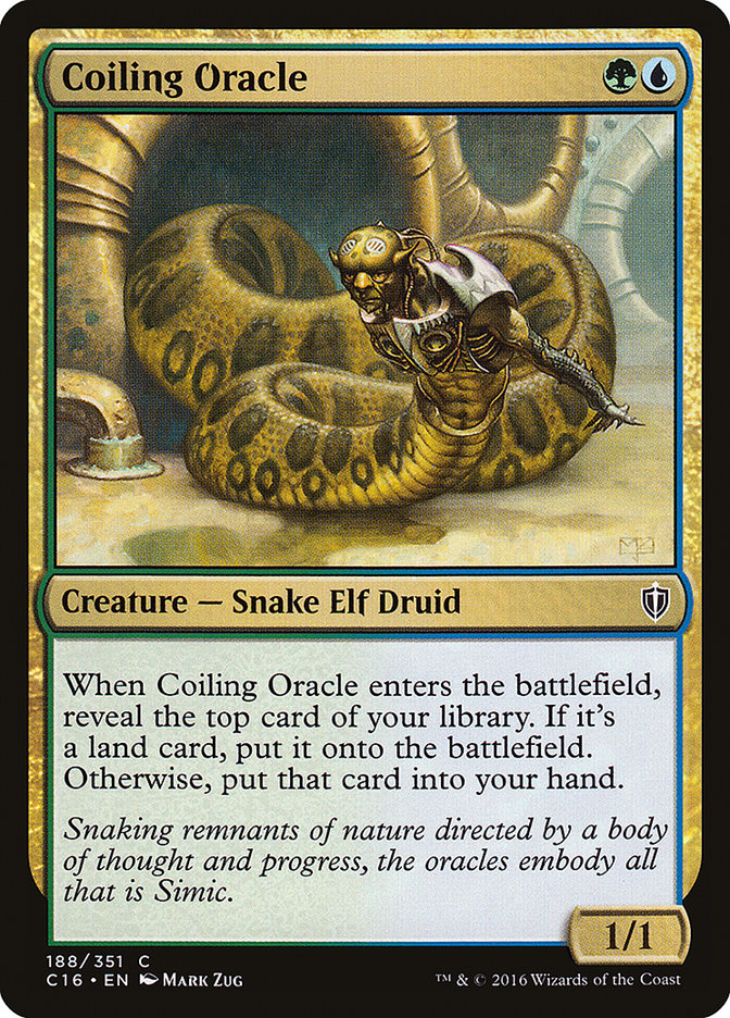 Coiling Oracle [Commander 2016] | Game Grid - Logan