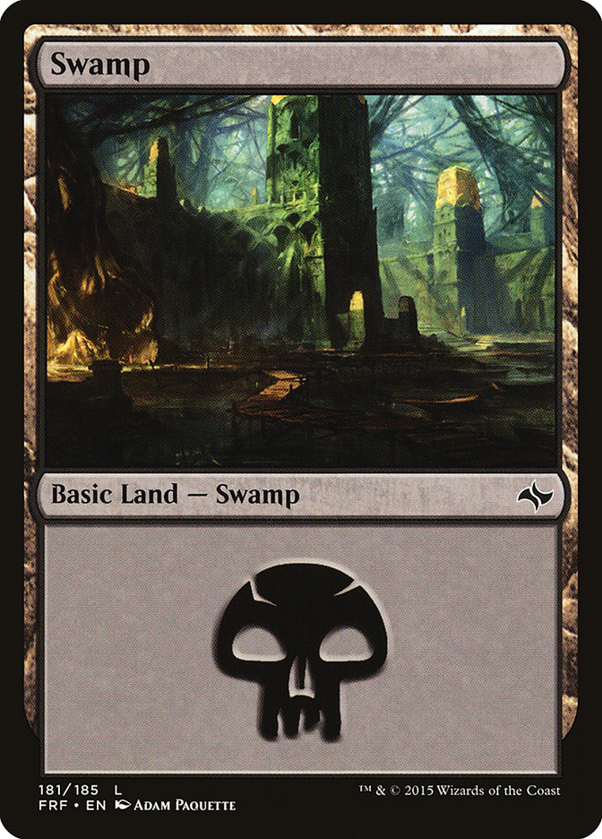 Swamp (181) [Fate Reforged] | Game Grid - Logan