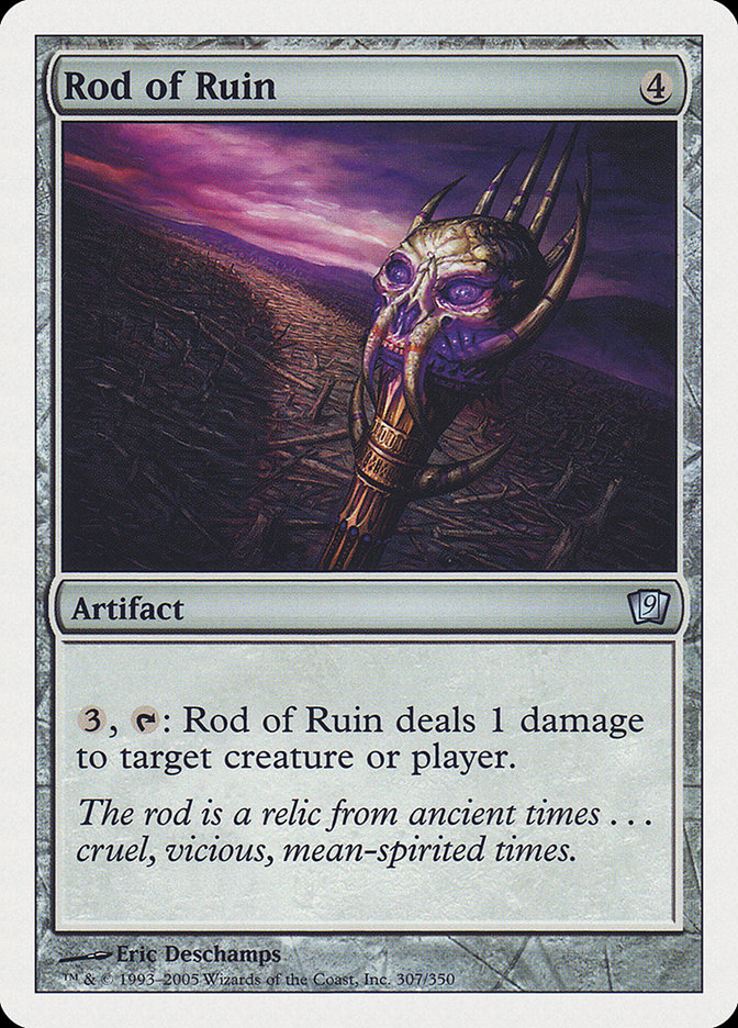 Rod of Ruin [Ninth Edition] | Game Grid - Logan
