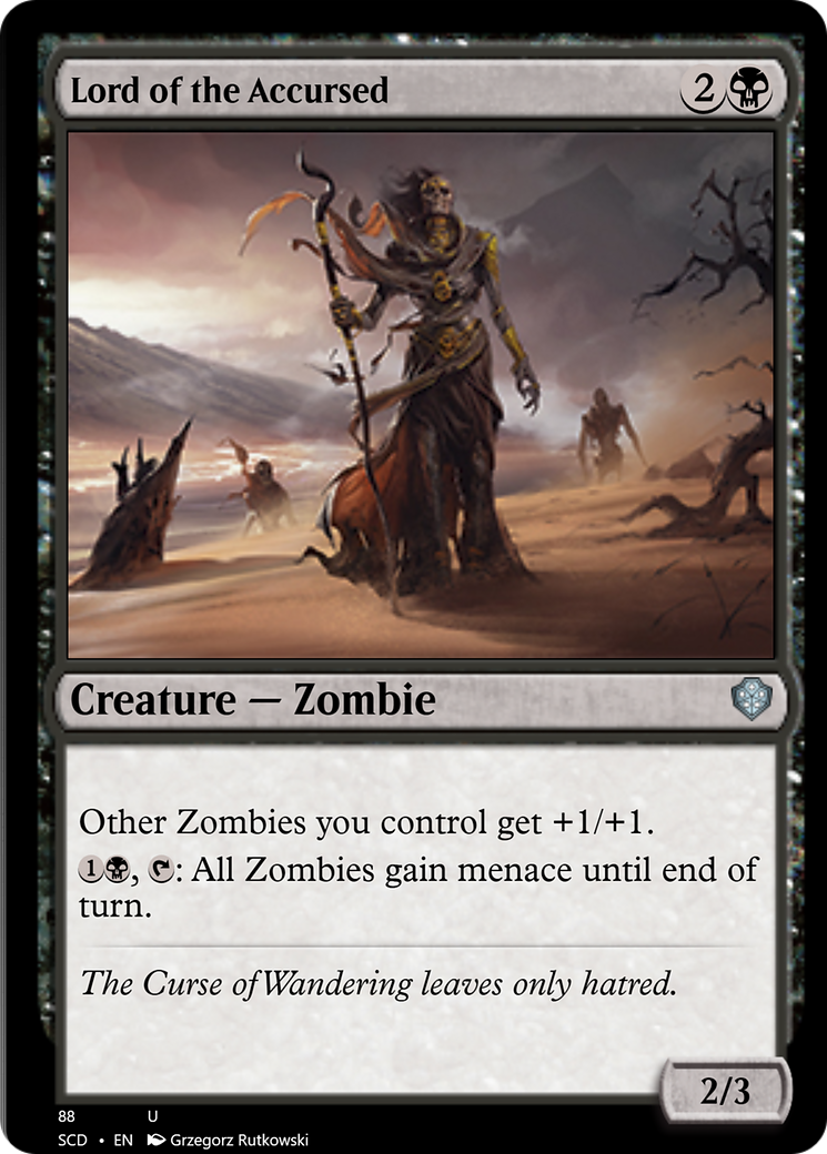Lord of the Accursed [Starter Commander Decks] | Game Grid - Logan