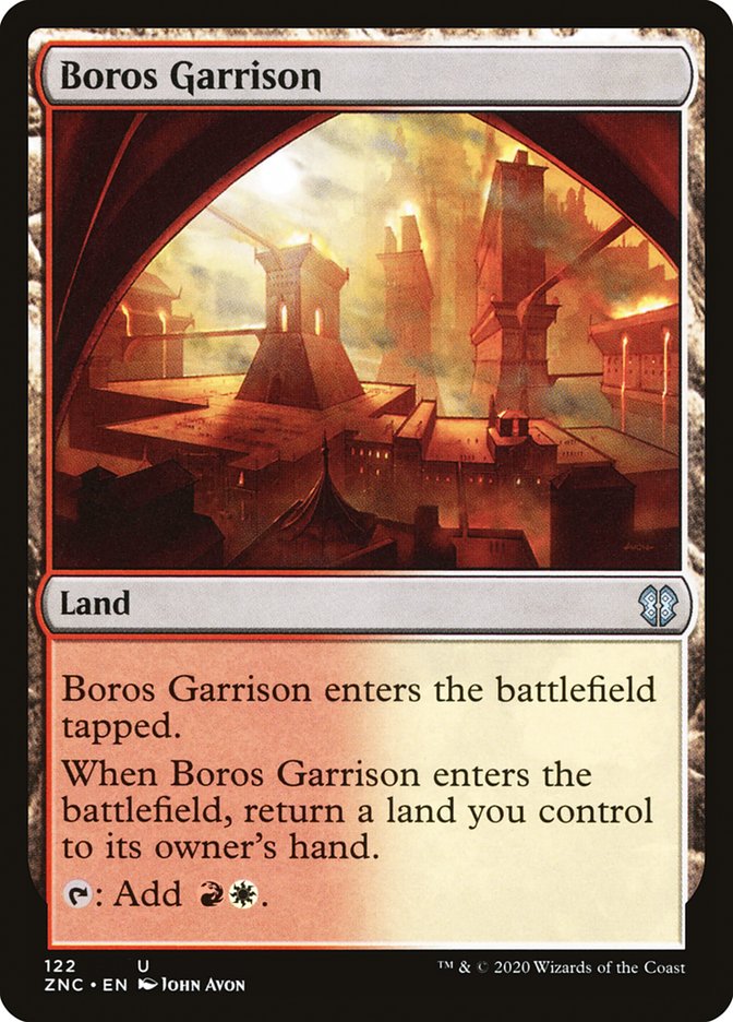 Boros Garrison [Zendikar Rising Commander] | Game Grid - Logan