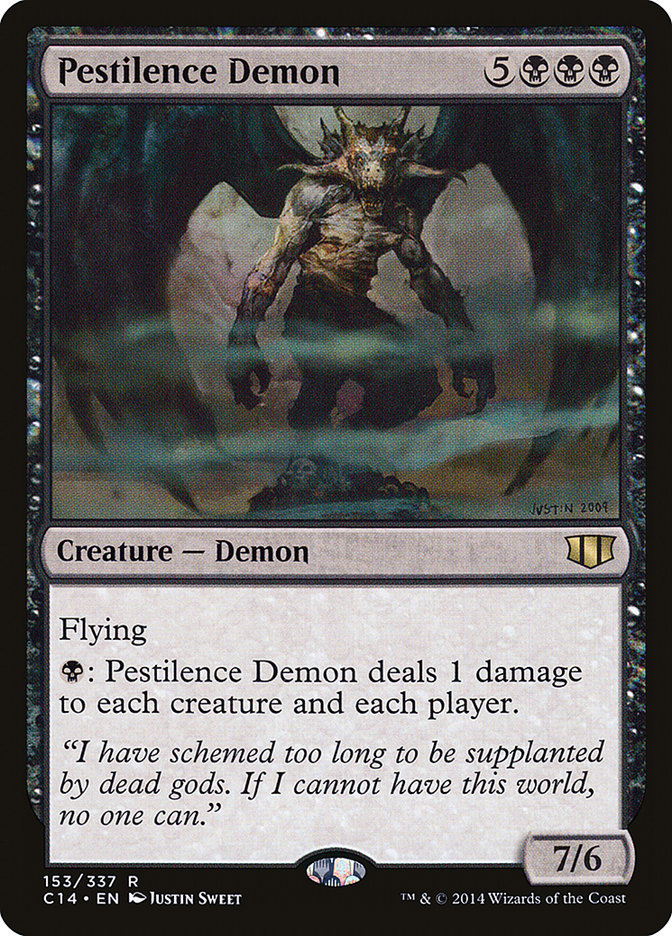 Pestilence Demon [Commander 2014] | Game Grid - Logan