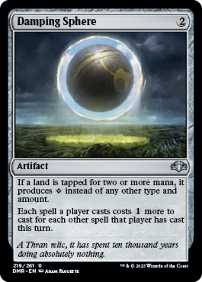 Damping Sphere [Dominaria Remastered] | Game Grid - Logan