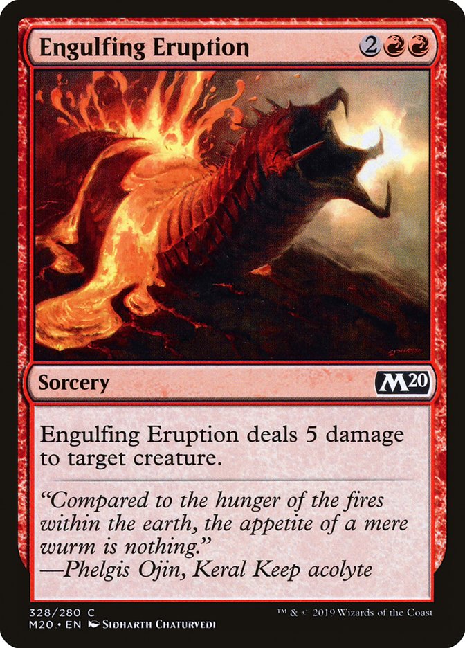 Engulfing Eruption [Core Set 2020] | Game Grid - Logan