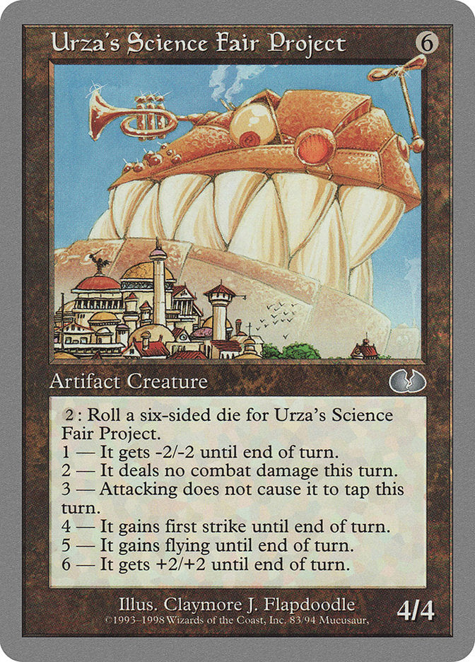 Urza's Science Fair Project [Unglued] | Game Grid - Logan