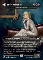 Innocent Traveler // Malicious Invader - Lucy Westenra // Lucy, Arisen Vampire [Innistrad: Crimson Vow] | Game Grid - Logan