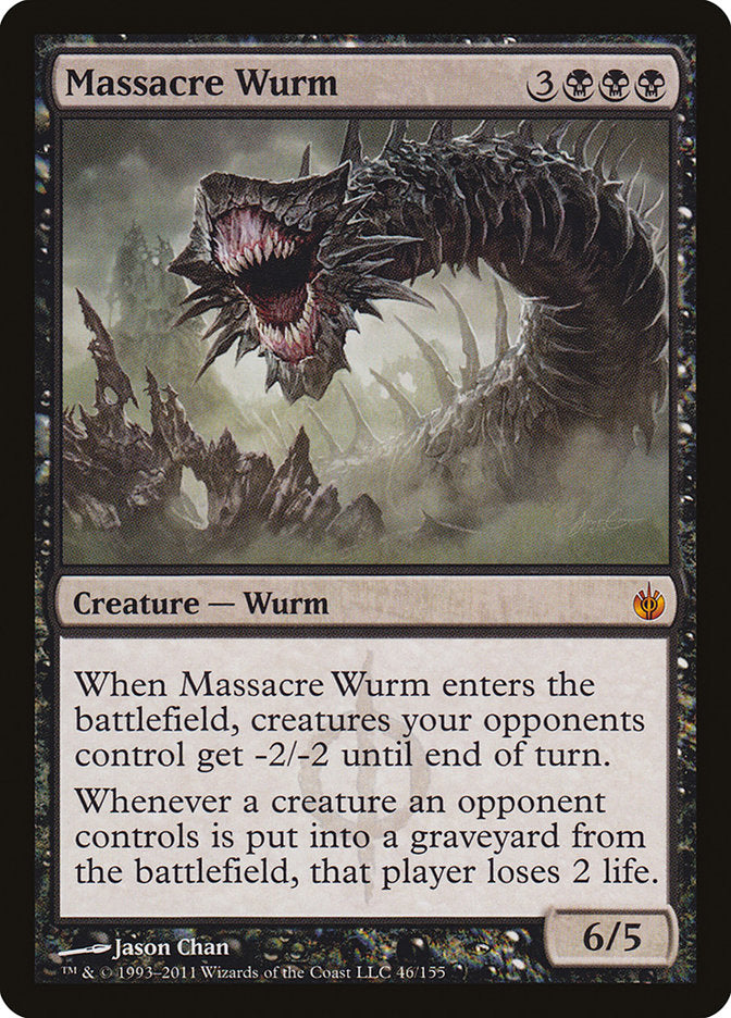 Massacre Wurm [Mirrodin Besieged] | Game Grid - Logan