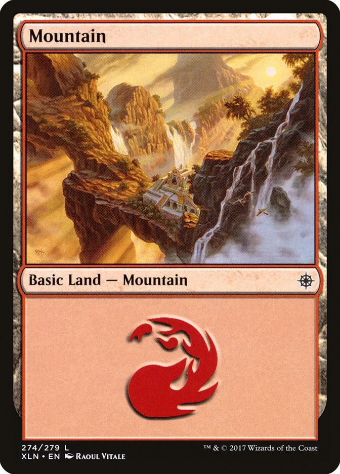 Mountain (274) [Ixalan] | Game Grid - Logan