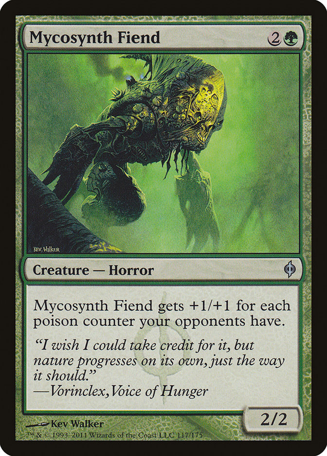 Mycosynth Fiend [New Phyrexia] | Game Grid - Logan