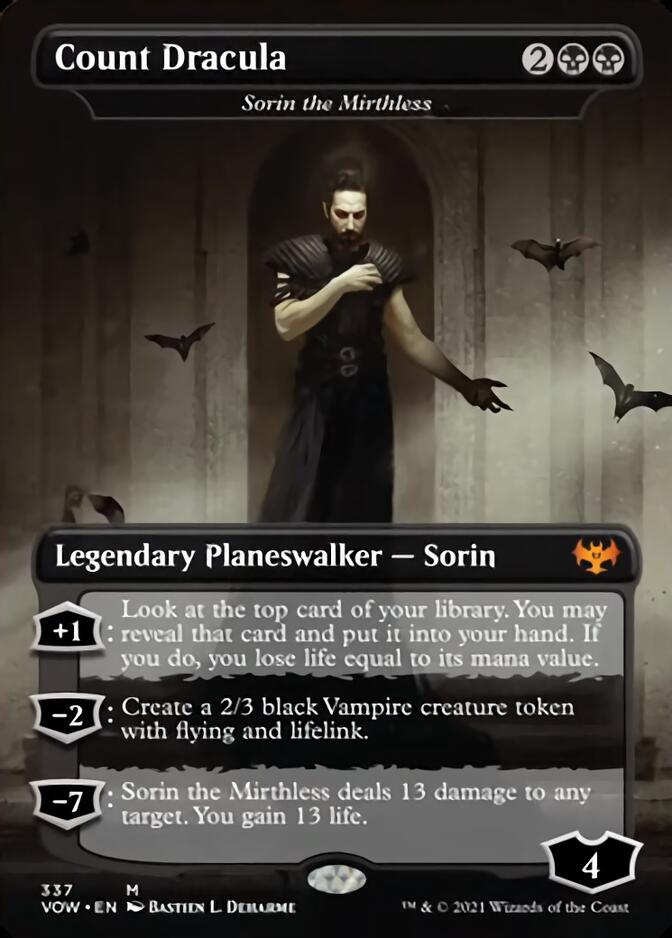 Sorin the Mirthless - Count Dracula [Innistrad: Crimson Vow] | Game Grid - Logan