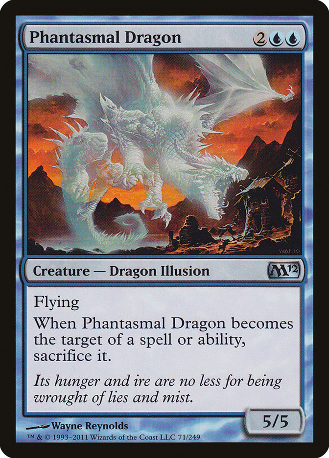 Phantasmal Dragon [Magic 2012] | Game Grid - Logan