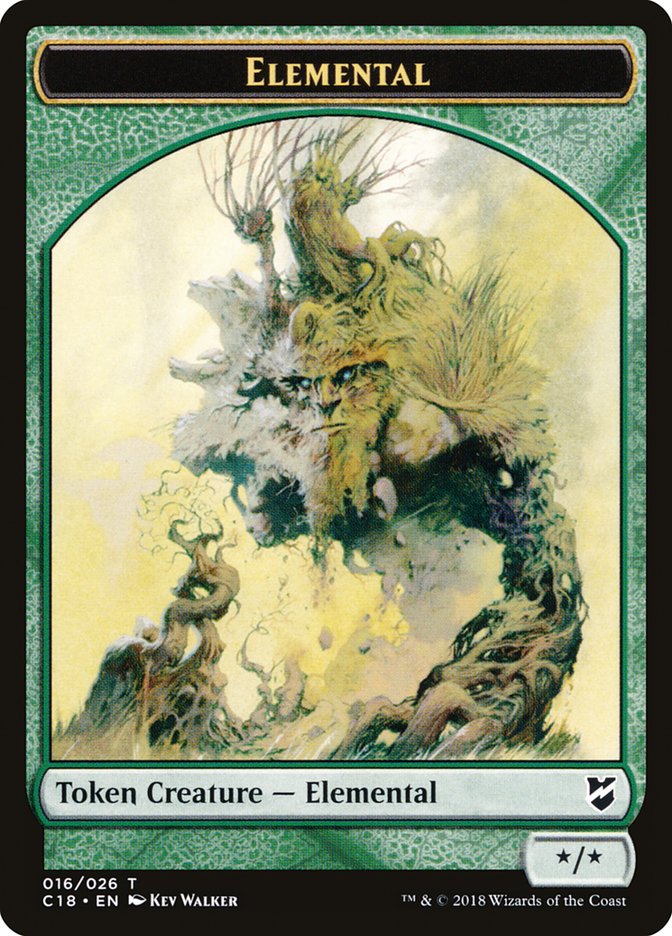 Elemental Token [Commander 2018 Tokens] | Game Grid - Logan