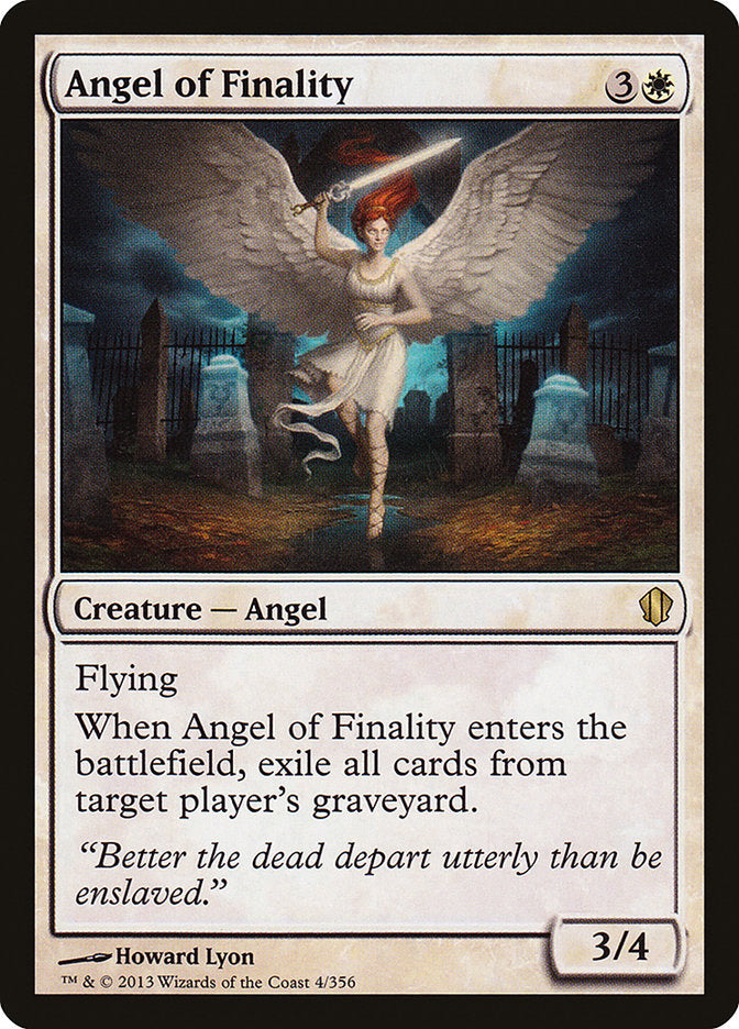 Angel of Finality [Commander 2013] | Game Grid - Logan