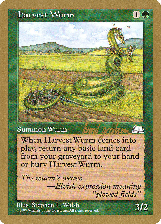 Harvest Wurm (Svend Geertsen) [World Championship Decks 1997] | Game Grid - Logan