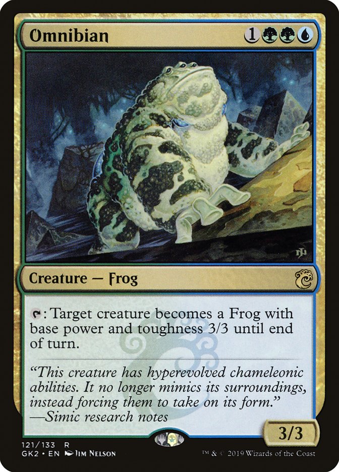 Omnibian [Ravnica Allegiance Guild Kit] | Game Grid - Logan