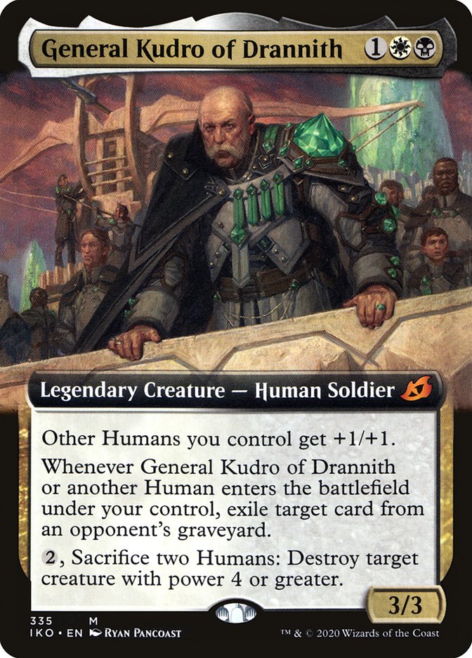 General Kudro of Drannith (Extended Art) [Ikoria: Lair of Behemoths] | Game Grid - Logan