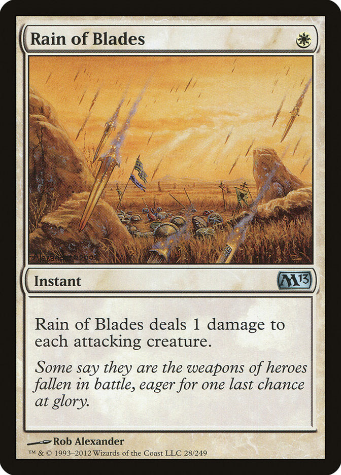 Rain of Blades [Magic 2013] | Game Grid - Logan