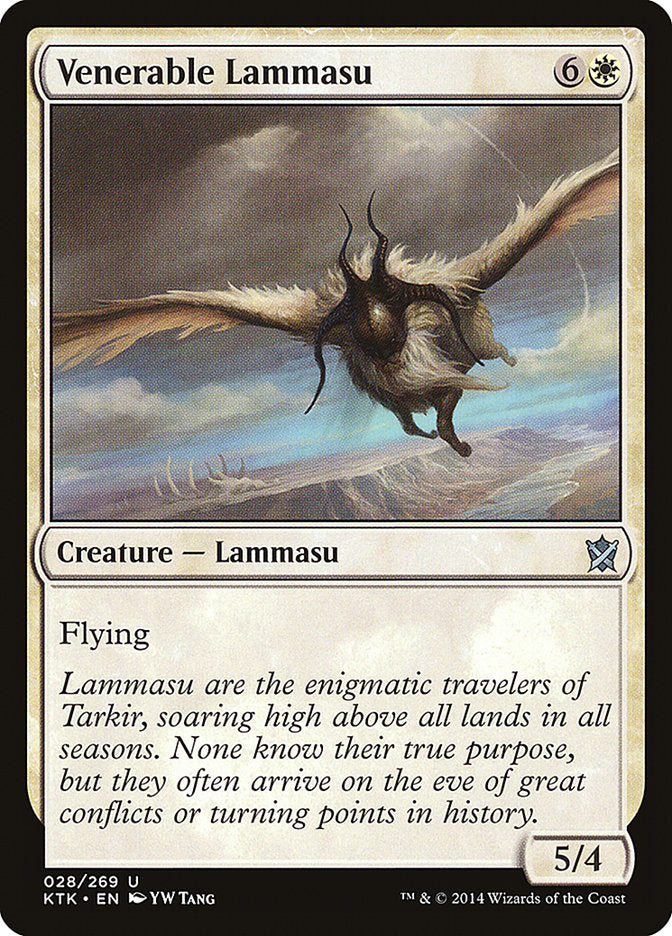 Venerable Lammasu [Khans of Tarkir] | Game Grid - Logan