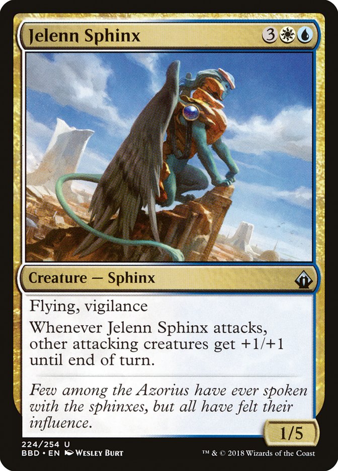 Jelenn Sphinx [Battlebond] | Game Grid - Logan