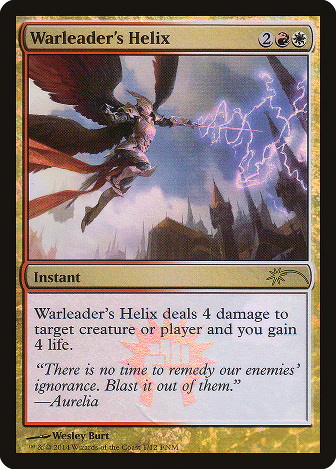 Warleader's Helix [Friday Night Magic 2014] | Game Grid - Logan