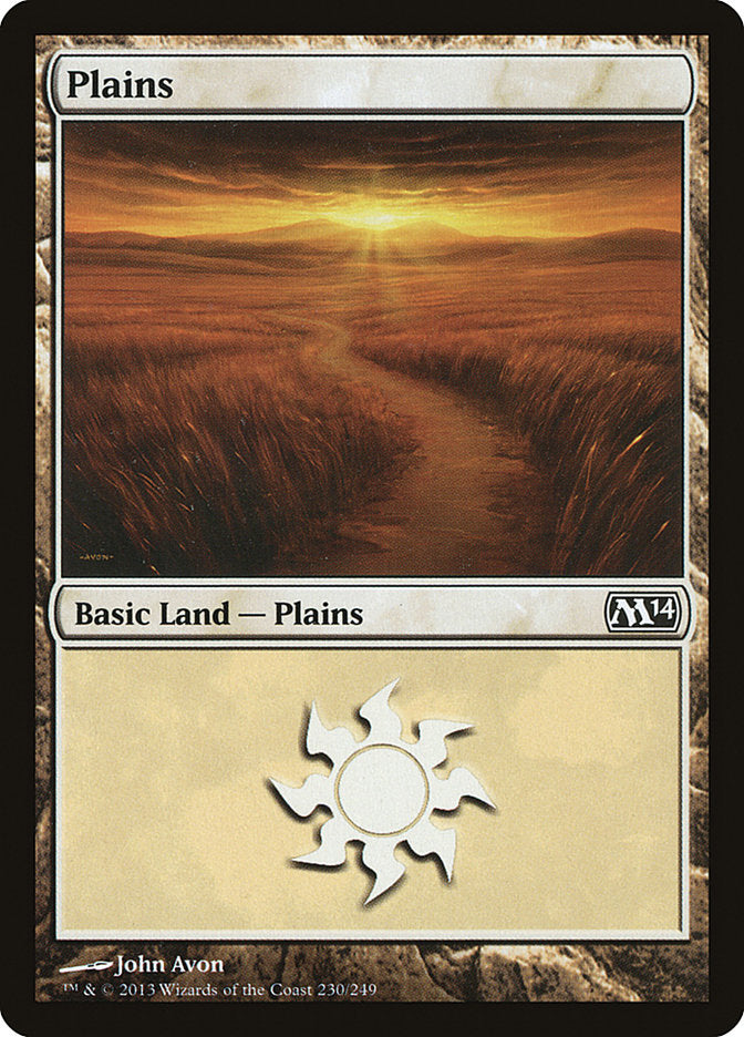 Plains (230) [Magic 2014] | Game Grid - Logan