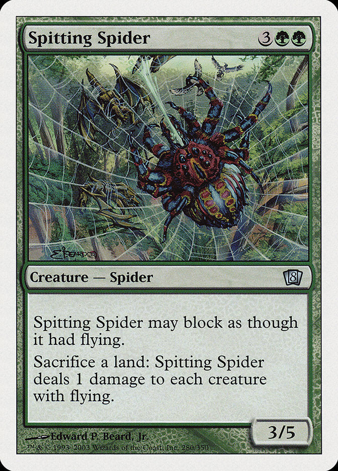 Spitting Spider [Eighth Edition] | Game Grid - Logan