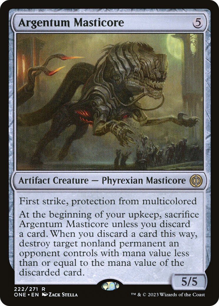 Argentum Masticore [Phyrexia: All Will Be One] | Game Grid - Logan