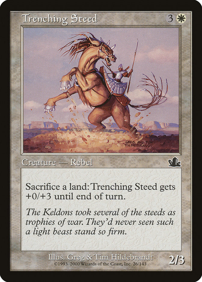 Trenching Steed [Prophecy] | Game Grid - Logan