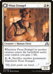 Pious Evangel // Wayward Disciple [Shadows over Innistrad] | Game Grid - Logan