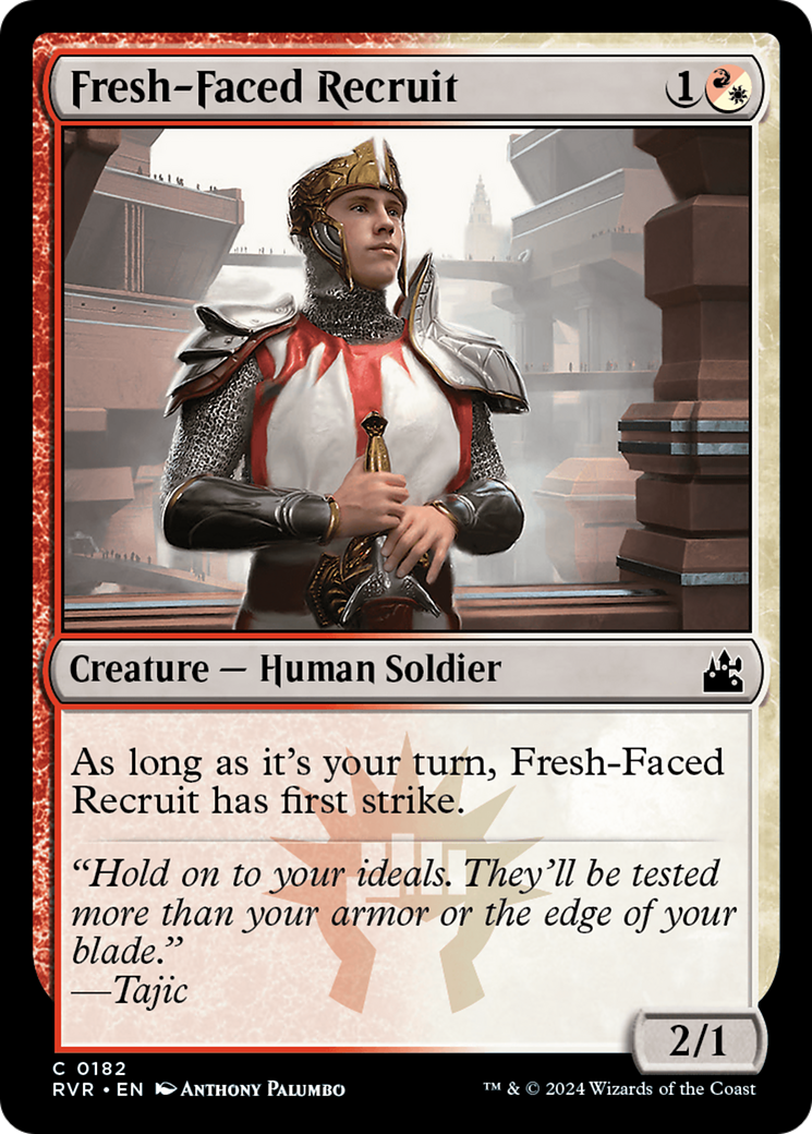 Fresh-Faced Recruit [Ravnica Remastered] | Game Grid - Logan