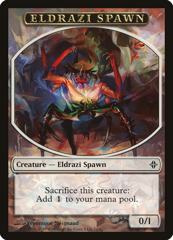 Eldrazi Spawn Token (1c/5) [Rise of the Eldrazi Tokens] | Game Grid - Logan