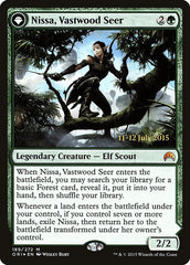 Nissa, Vastwood Seer // Nissa, Sage Animist [Magic Origins Prerelease Promos] | Game Grid - Logan