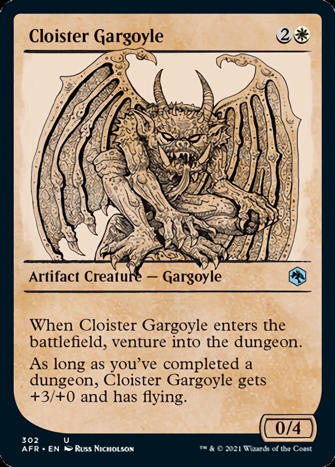 Cloister Gargoyle (Showcase) [Dungeons & Dragons: Adventures in the Forgotten Realms] | Game Grid - Logan
